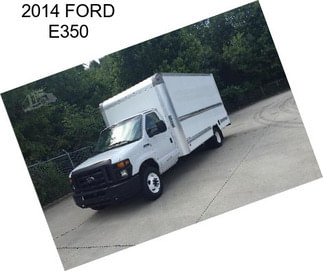 2014 FORD E350