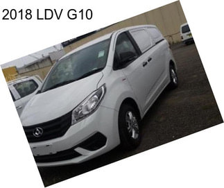 2018 LDV G10