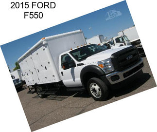 2015 FORD F550