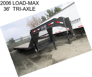 2006 LOAD-MAX 36\'  TRI-AXLE