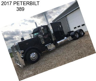 2017 PETERBILT 389