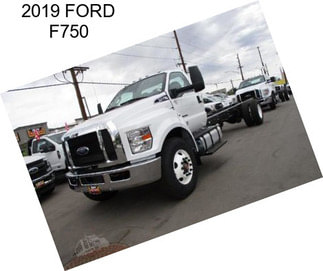 2019 FORD F750