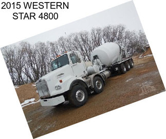 2015 WESTERN STAR 4800