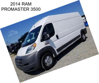 2014 RAM PROMASTER 3500