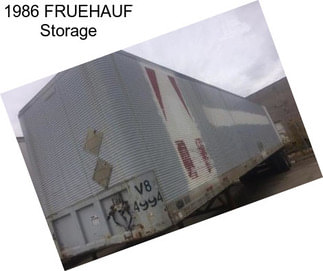 1986 FRUEHAUF Storage