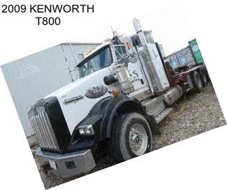 2009 KENWORTH T800