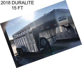 2018 DURALITE 15 FT