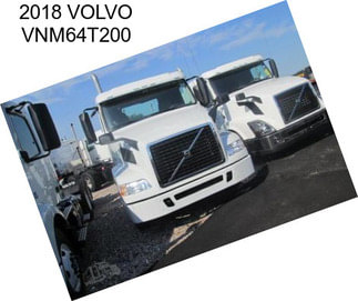 2018 VOLVO VNM64T200