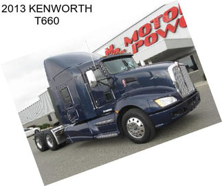 2013 KENWORTH T660