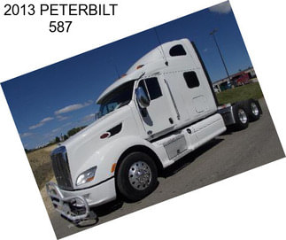 2013 PETERBILT 587