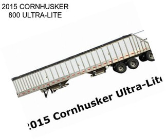 2015 CORNHUSKER 800 ULTRA-LITE