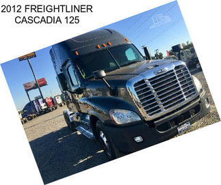 2012 FREIGHTLINER CASCADIA 125