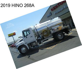 2019 HINO 268A