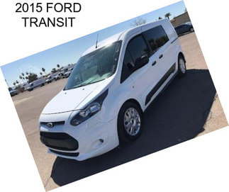 2015 FORD TRANSIT