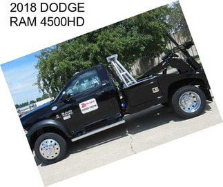 2018 DODGE RAM 4500HD