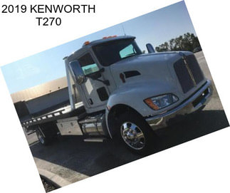 2019 KENWORTH T270