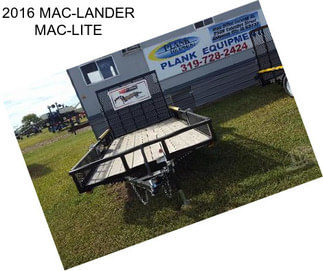 2016 MAC-LANDER MAC-LITE