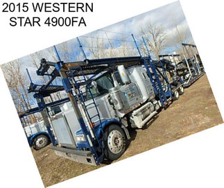 2015 WESTERN STAR 4900FA