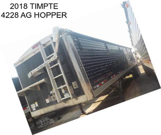 2018 TIMPTE 4228 AG HOPPER