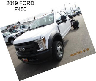 2019 FORD F450