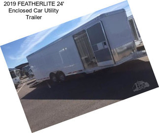 2019 FEATHERLITE 24\' Enclosed Car Utility Trailer