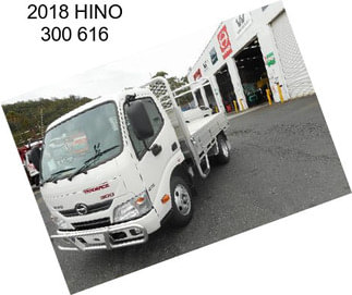 2018 HINO 300 616