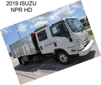 2019 ISUZU NPR HD