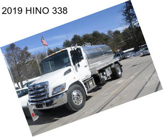 2019 HINO 338