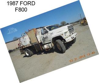 1987 FORD F800