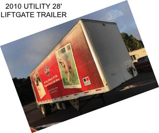 2010 UTILITY 28\' LIFTGATE TRAILER