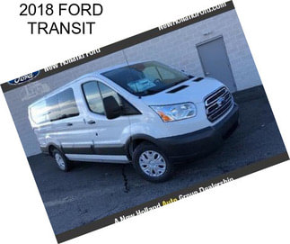 2018 FORD TRANSIT