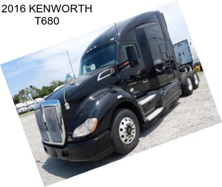 2016 KENWORTH T680