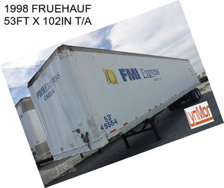 1998 FRUEHAUF 53FT X 102IN T/A