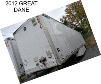 2012 GREAT DANE