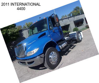 2011 INTERNATIONAL 4400