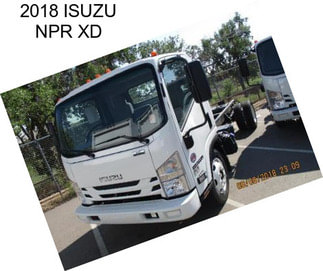 2018 ISUZU NPR XD