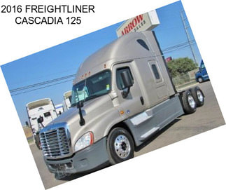 2016 FREIGHTLINER CASCADIA 125