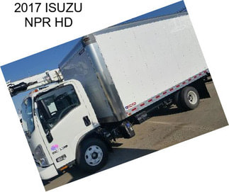 2017 ISUZU NPR HD