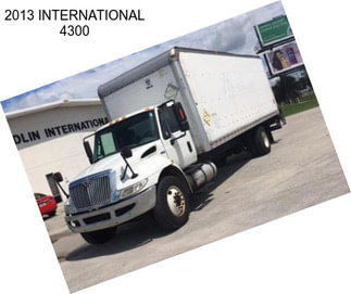 2013 INTERNATIONAL 4300