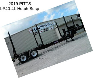 2019 PITTS LP40-4L Hutch Susp