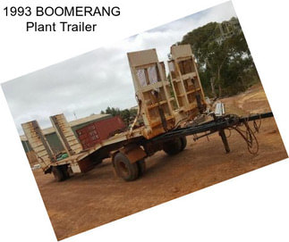 1993 BOOMERANG Plant Trailer