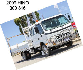 2009 HINO 300 816