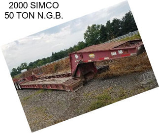 2000 SIMCO 50 TON N.G.B.