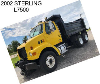 2002 STERLING L7500