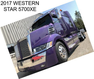 2017 WESTERN STAR 5700XE