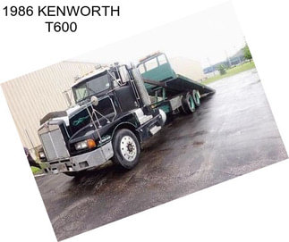 1986 KENWORTH T600