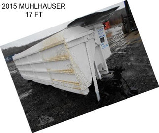 2015 MUHLHAUSER 17 FT