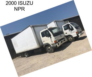 2000 ISUZU NPR