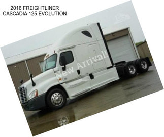 2016 FREIGHTLINER CASCADIA 125 EVOLUTION