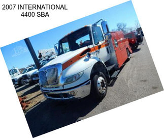 2007 INTERNATIONAL 4400 SBA